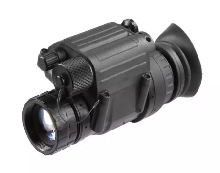 AGM Global Vision 11P14123484111 PVS-14 3AW1 Night Vision Hand Held/Mountable Scope Black 1x26mm, Gen 3 Level 1, White Phosphorus
