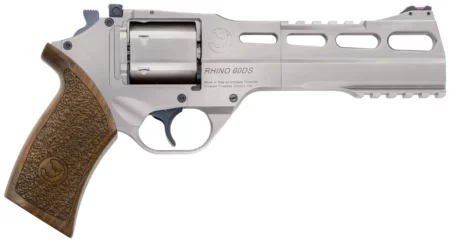 RHINO REVOLVER 60DS (Nickel) 357MAG/6"BBL